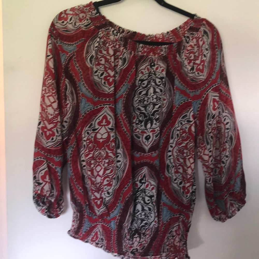 Off the shoulder blouse